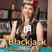 Platinum Privé Blackjack 8 Slot Game
